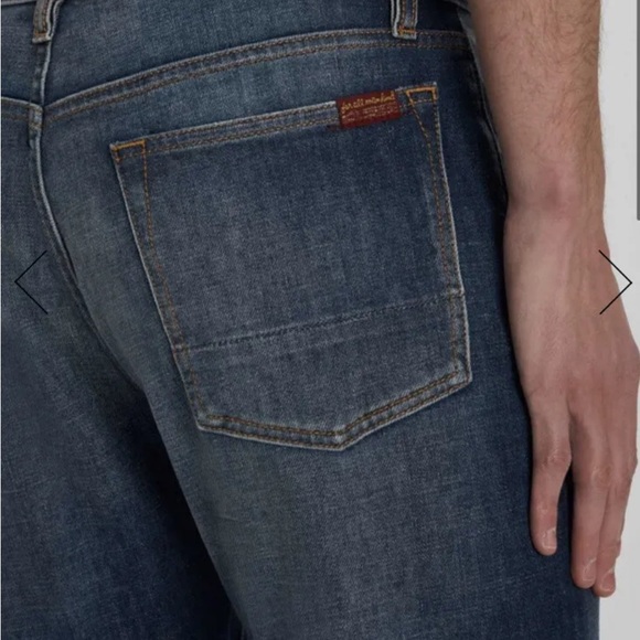 7 For All Mankind Men's
Adrien Slim Tapered Jeans
Size 33 x 32 Cotton Hemp Denim - Picture 3 of 16